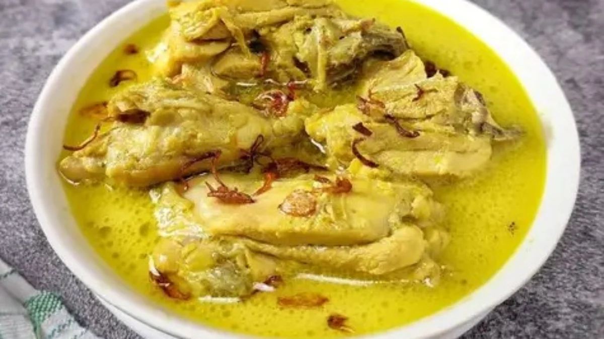 Resep opor ayam nikmat, sebagai sajian lebaran.
