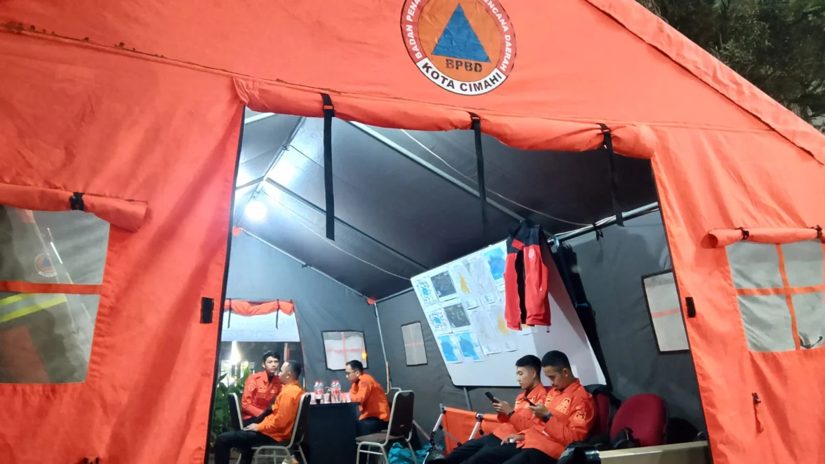 Doc. Posko Siaga Bencana Arus Mudik dan Balik Lebaran 2024 BPBD Cimahi (Mong)