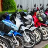 Ilustrasi: Penitipan motor di Polres Sukabumi Kota.