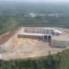 Bendungan Leuwikeris maaih dalam progres pembangunan oleh pemerintah di wilayah, Kabuten Tasikmalaya dan Kabupaten Ciamis. (Istimewa)