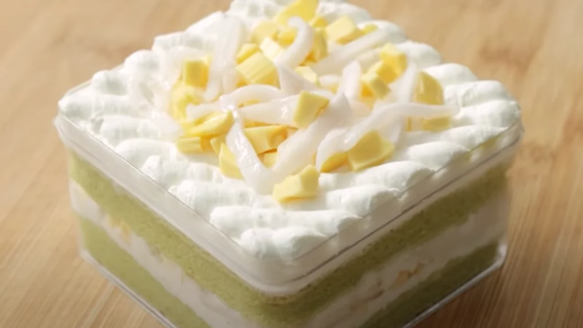 Resep Es Teler Cake Dessert Box, Bisa untuk Takjil atau Ide Jualan!