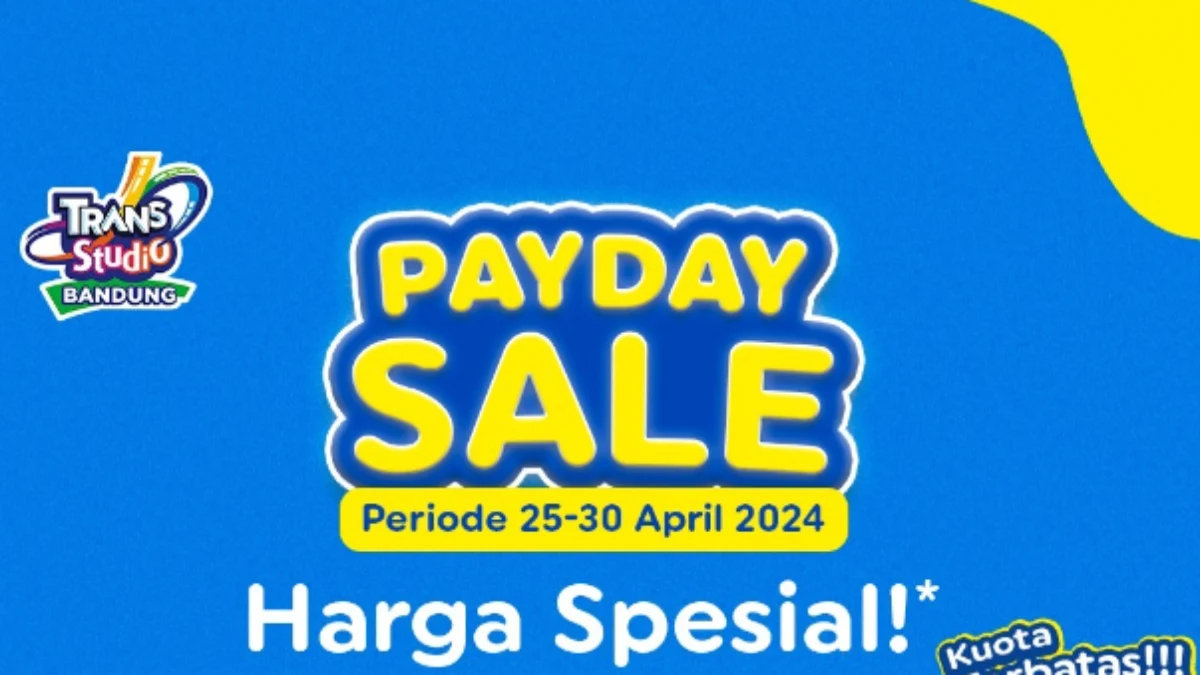 Promo Payday Trans Studio Bandung, Tiket Masuk Mulai Rp90 Ribu! Promo Payday Trans Studio Bandung, Tiket Masuk Mulai Rp90 Ribu!