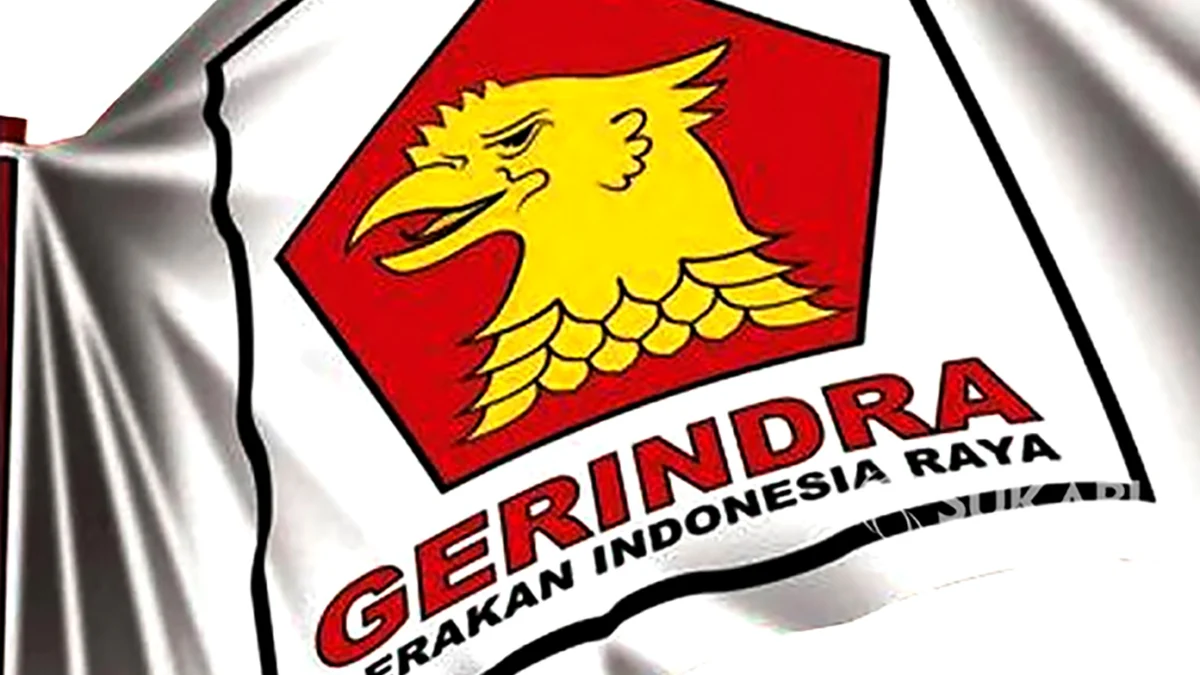 Ilustrasi Partai Gerindra/Istimewa/
