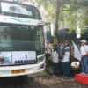 Pegadaian Berangkatkan Ratusan Warga Ikut Mudik Asik 2024