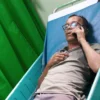 AY, terduga pelaku yang menabrak fotografer Radar Bogor.