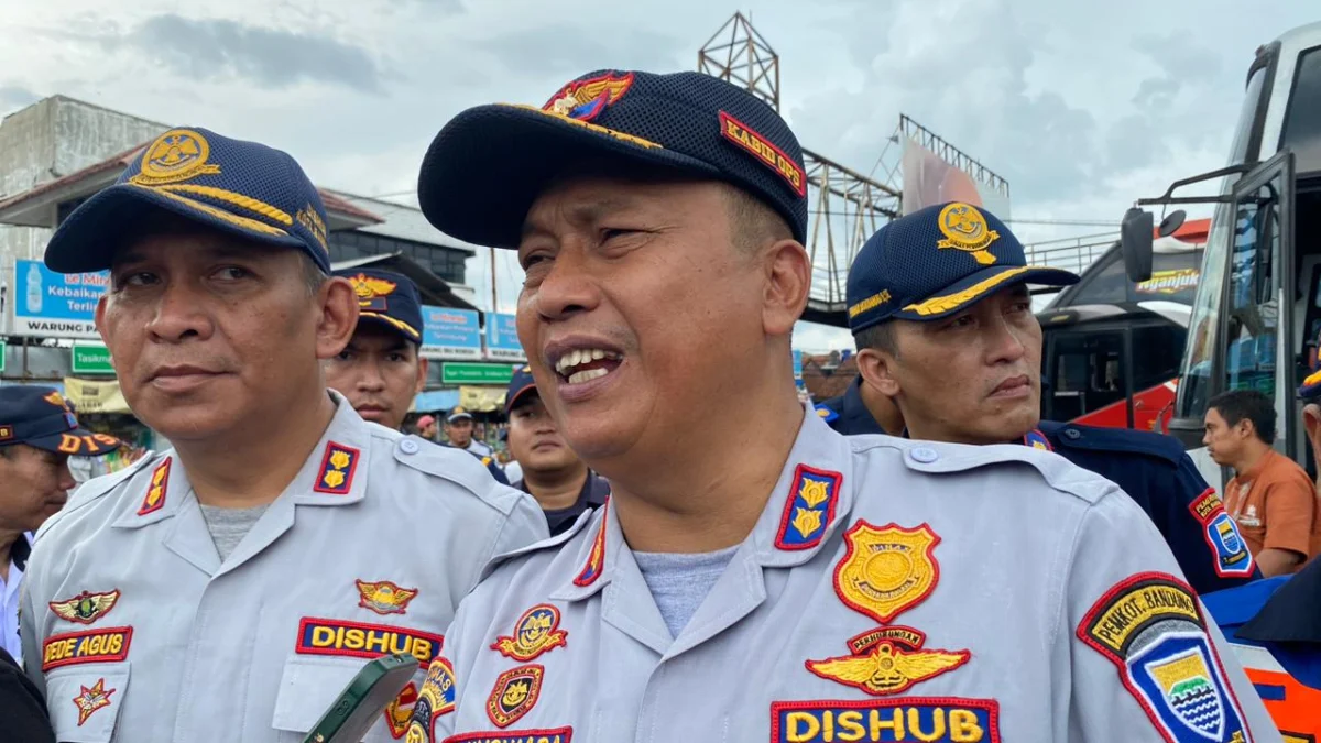 ARUS LALU LINTAS LEBARAN 2024: Plt Kepala Dishub Kota Bandung, Asep Kuswara.