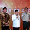 Dok. Wapres Ma'ruf Amin (tengah) saat memberikan keterangannya di hadapan awak media. Rabu (24/5). Foto. Sandi Nugraha.