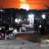 Kebakaran di gudang pengisian LPG di Kota Tangerang, Senin (1/4/2024). ANTARA/HO-BPBD Kota Tangerang/am.