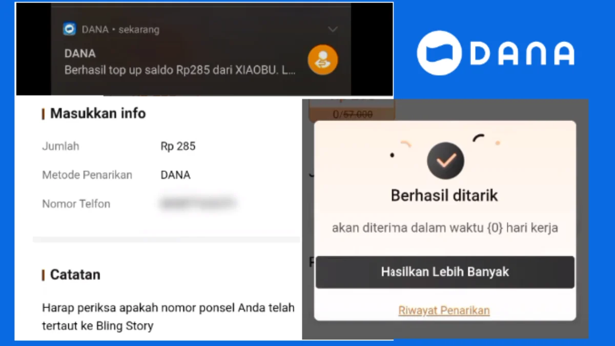 Cara Mendapatkan Saldo DANA Gratisan Tanpa Fitur Minta dan Terbukti Membayar