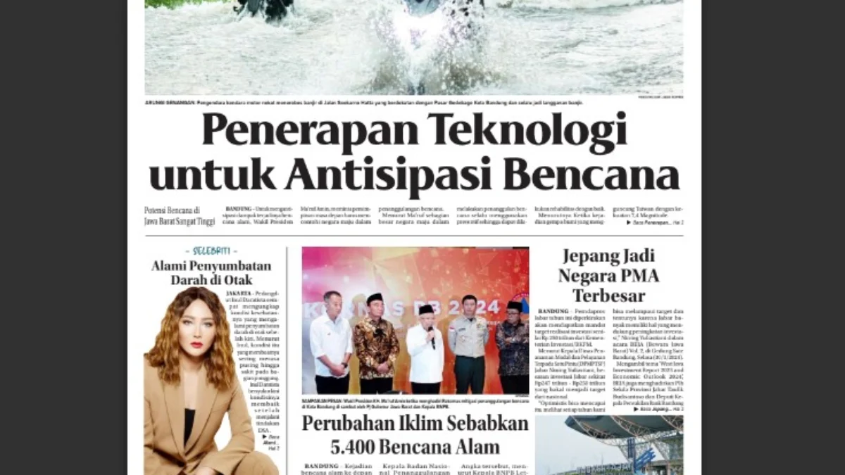 Epaper Jabar Ekspres 25 April 2024