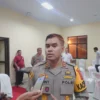 Kapolres Banjar AKBP Danny Yulianto saat diwawancara awak media soal persiapan jalur mudik di wilayah selatan Jawa Barat tepatnya di perbatasan Jabar Jateng baru-baru ini. (Cecep Herdi/Jabar Ekspres)