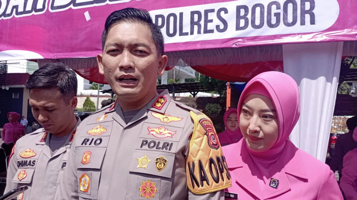 Kapolres Bogor AKBP Rio Wahyu Anggoro. Foto : Sandika Fadilah/Jabarekspres.com