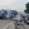 Kakak beradik jadi korban kecelakaan maut di tol Japek/Istimewa/