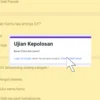 Link Tes Ujian Kepolosan Google Form/ Tangkap Layar Google Form