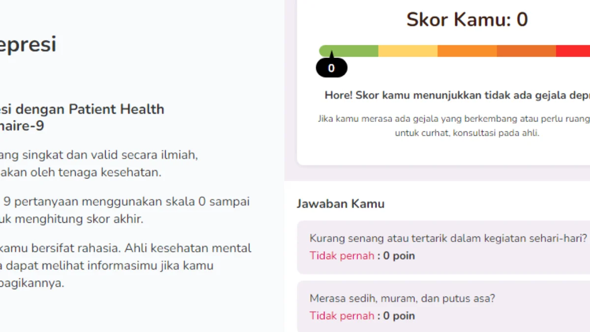Ayo Cobain Tes Kesehatan Mental Terbaru 2024, Kenali Dirimu Lebih Baik!