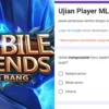 Link Ujian Player MLBB Google Form Viral/ Kolase Mobile Legends dan Google Form