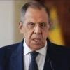 Menteri Luar Negeri Rusia Sergey Lavrov. (ANTARA)