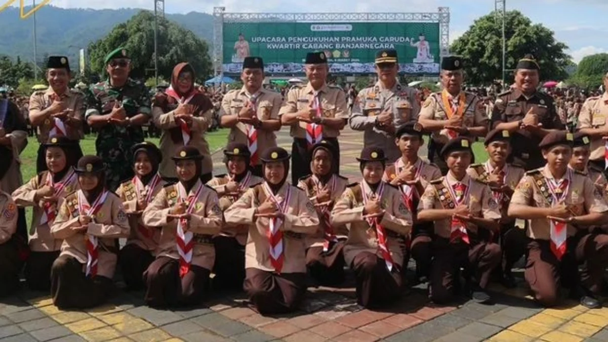 potret kegatan Pramuka (Instagram:Kwartirnasional)