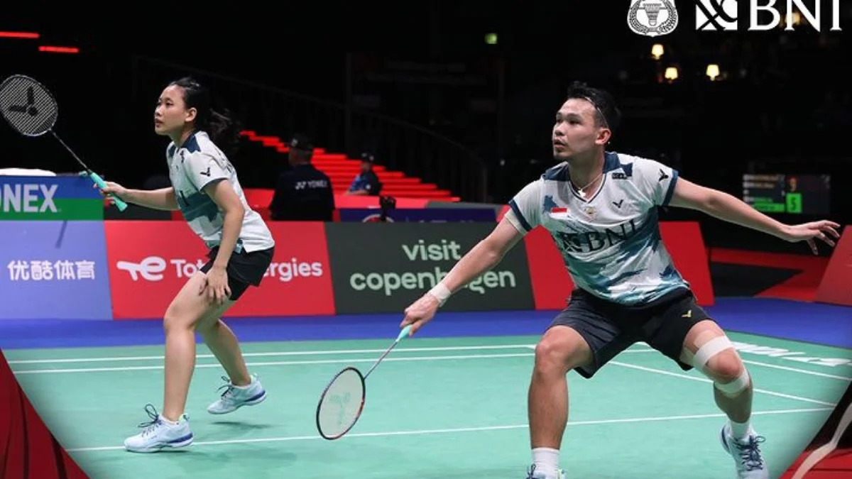Potret RInov/Phita saat berlaga di spin Masters 2024 (Instagram: badminton.ina)