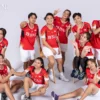Tim Putri Indonesia Tampil dengan Jersey Baru di Piala Uber 2024 Squad Piala Uber Indonesia (Instagram: badminton,ina)