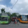 Proses pencarian 2 remaja yang hilang tenggelam di Situ Cileunca, Kecamatan Pangalengan, Kabupaten Bandung. (Istimewa)