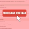 Link Ujian Kesetiaan Google Form Viral di TikTok/ Tangkap Layar Google Form