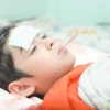 Ilustrasi: Anak-anak yang terkena DBD.