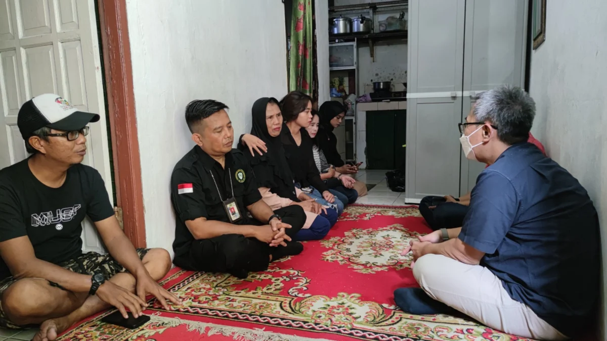 BPJS Ketenagakerjaan Bandung Suci Kunjungi Rumah Duka Driver Ojol Korban Tabrak Lari