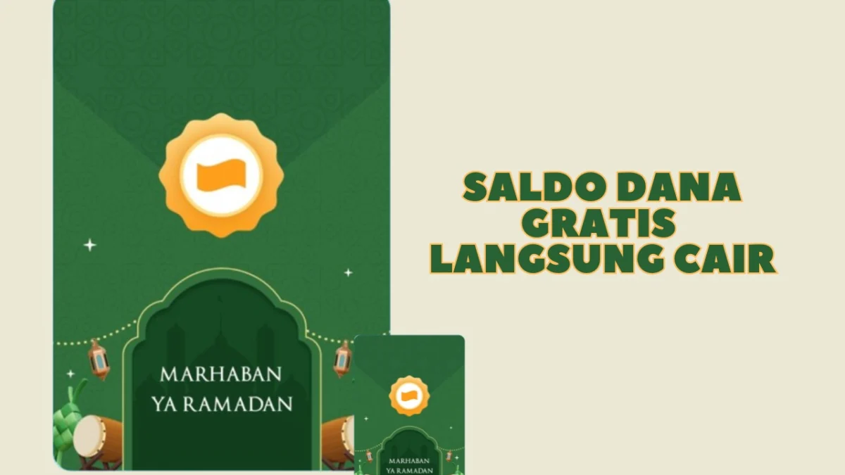 Selamat! Ada Kesempatan Peroleh Saldo DANA Gratis Sampai Rp 100 Ribu