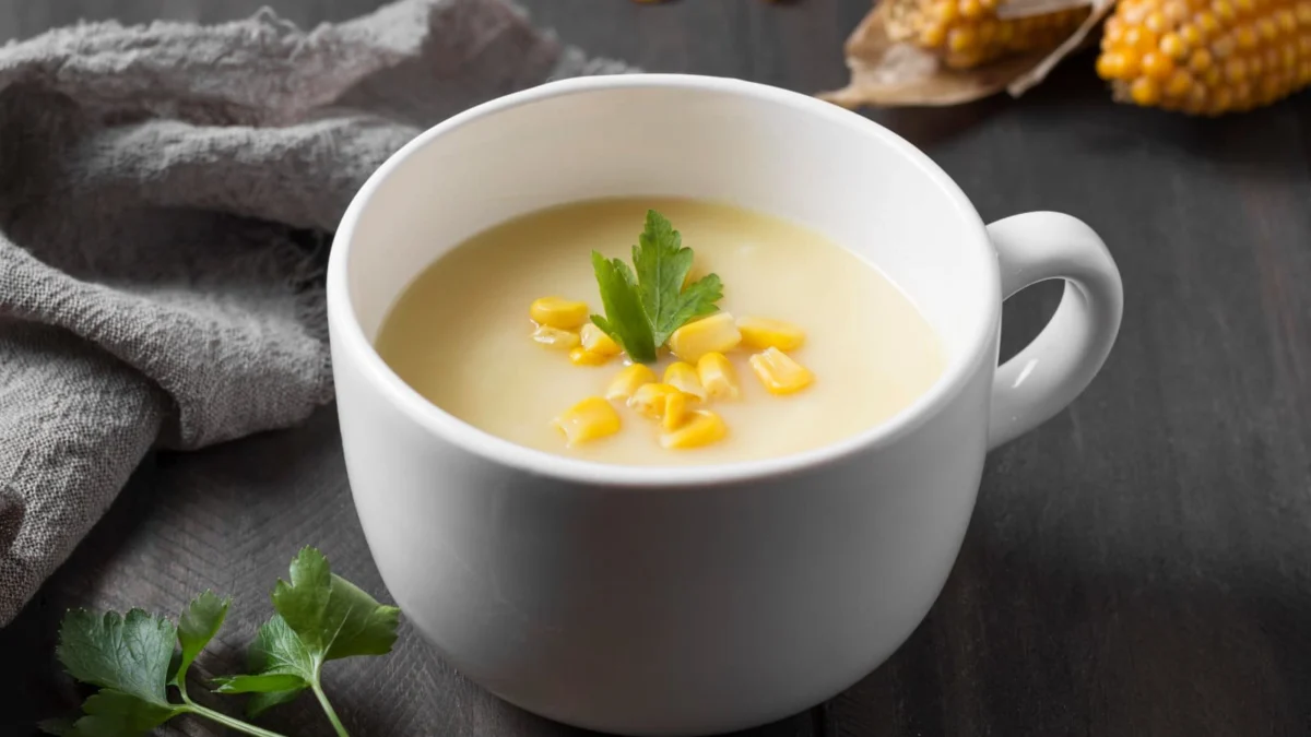 Manis dan Krimi, Nikmati Sup Krim Jagung Buatan Sendiri dengan Resep Berikut! Manis dan Krimi, Nikmati Sup Krim Jagung Buatan Sendiri dengan Resep Berikut! (ilustrasi: Freepik)