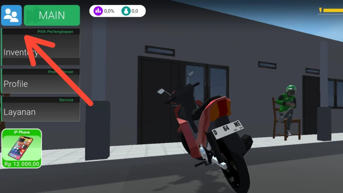 Cara Mabar di Ojol The Game Terbaru 2024/ Dok. JabarEkspres/ Tangkap Layar Ojol The Game