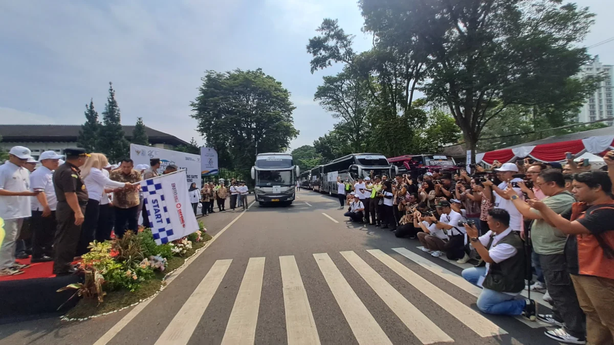 PT Len Industri dan DEFEND ID Kembali Berangkatkan 1.150 Peserta Mudik Gratis Bersama BUMN