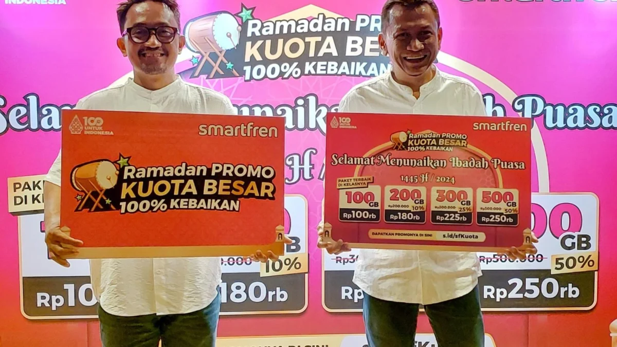 Menyambut Ramadan dan Idul Fitri 1445H, Smartfren Perkuat Jaringan dan Berikan Promo Kuota Besar