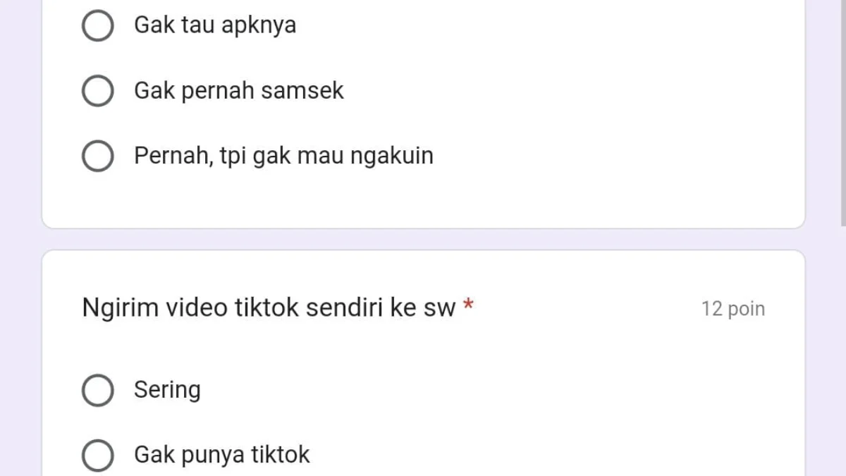 Link Tes CIWI Google Form Terbaru 2024 Gratis, Cek Tingkat Kealayanmu Sekarang