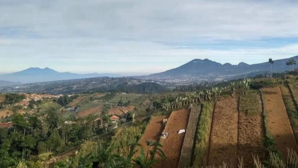 Kondisi Kawasan Bandung Utara. Senin (22/4). Foto istimewa