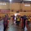 Suasana latihan salah satu peserta 'Cimahi Menari'.