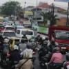 Ist. Kepadatan kendaraan saat puncak arus mudik tahun lalu. Dok. Jabar Ekspres.