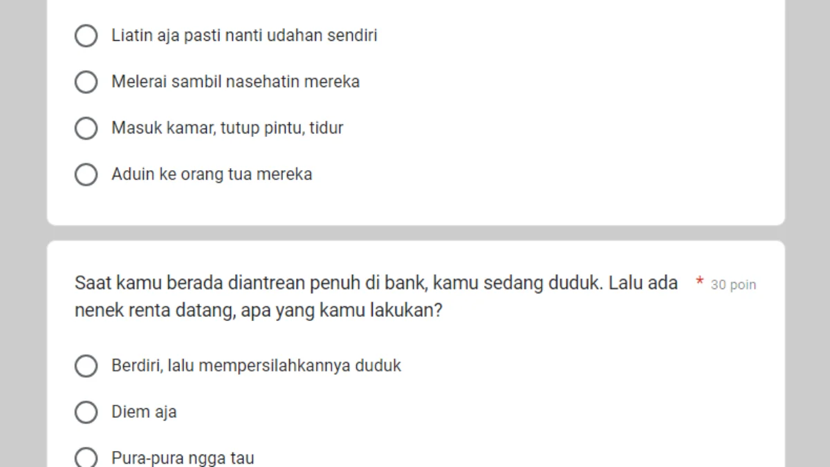 Link Tes Viral Ujian Seberapa Jahat Kamu Terbaru 2024 Disini Gratis