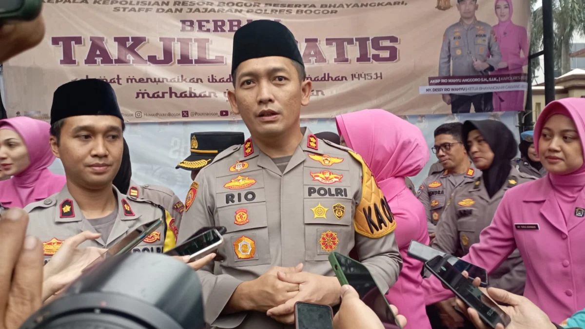 Kapolres Bogor AKBP Rio Wahyu Anggoro. Foto : Sandika Fadilah/Jabarekspres.com