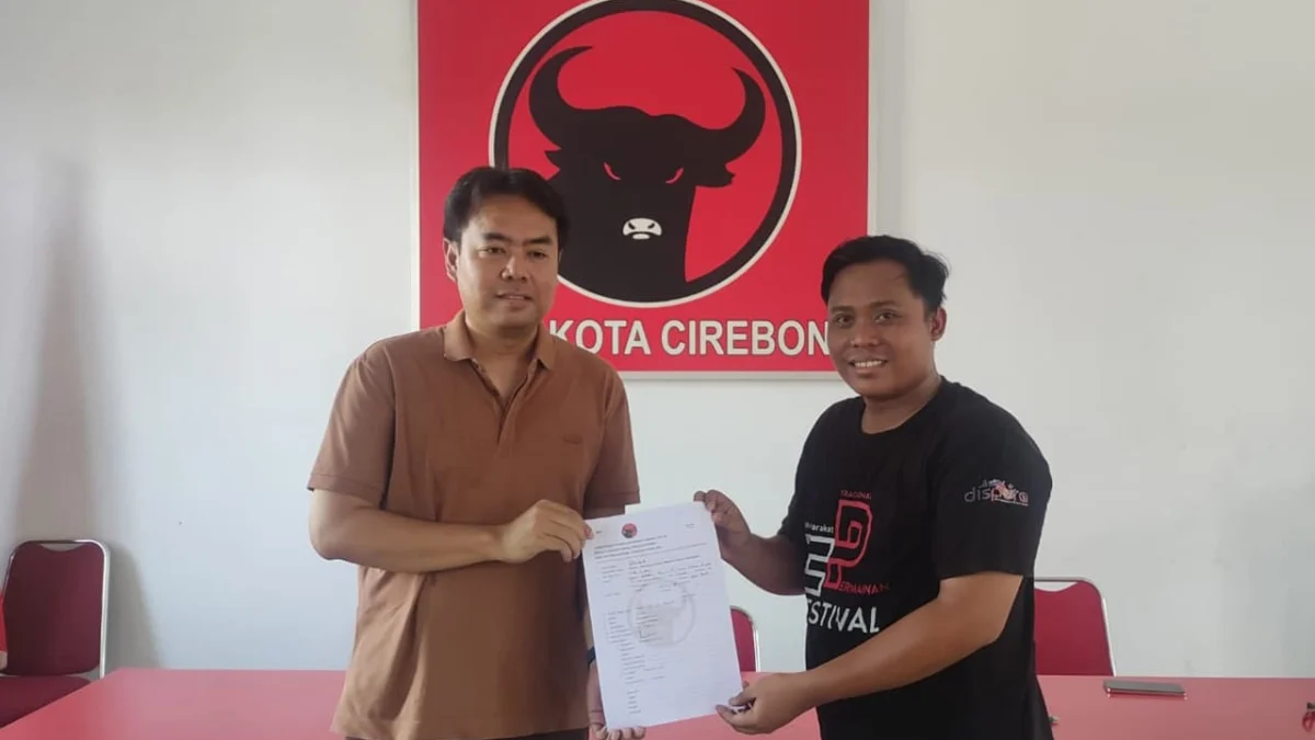 WAJAH BARU! Suhendrik, Bos Media Daftar Walikota Cirebon dari PDIP