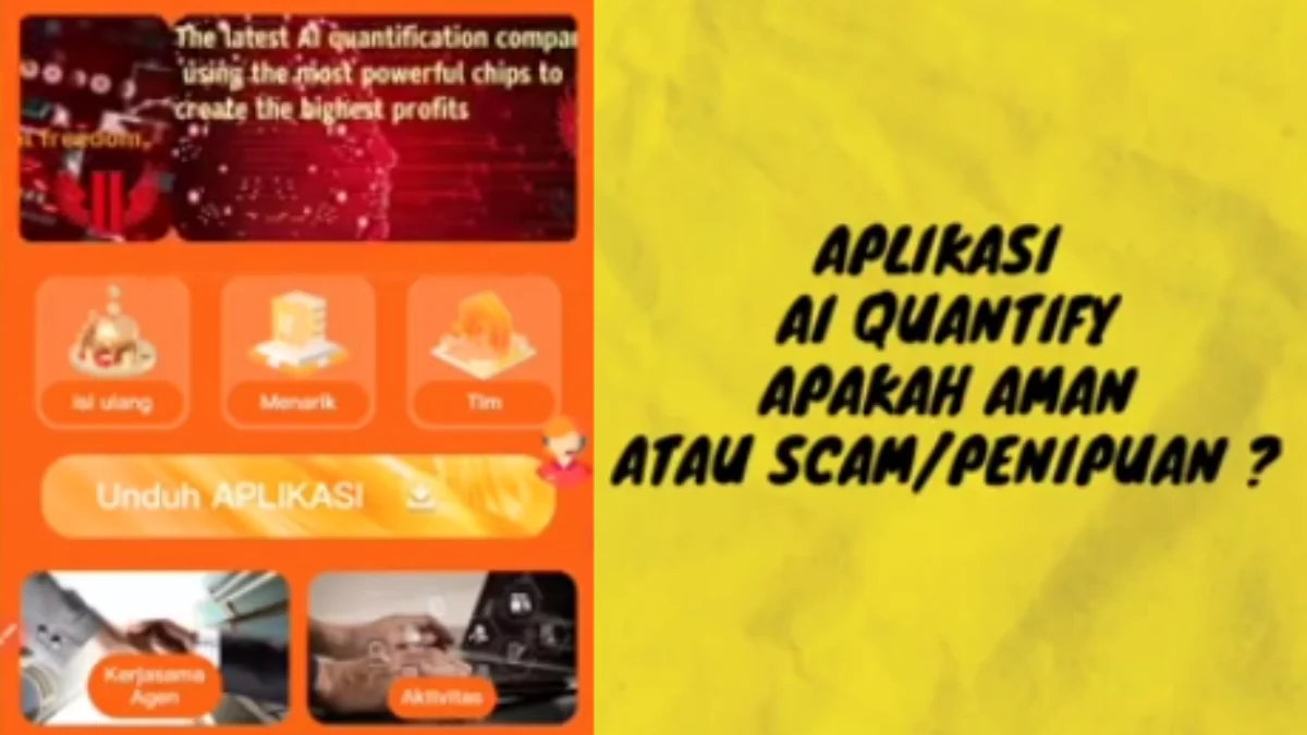 Aplikasi AI QUANTIFY Apakah Aman atau Scam Penipuan? Ini Kenyataannya