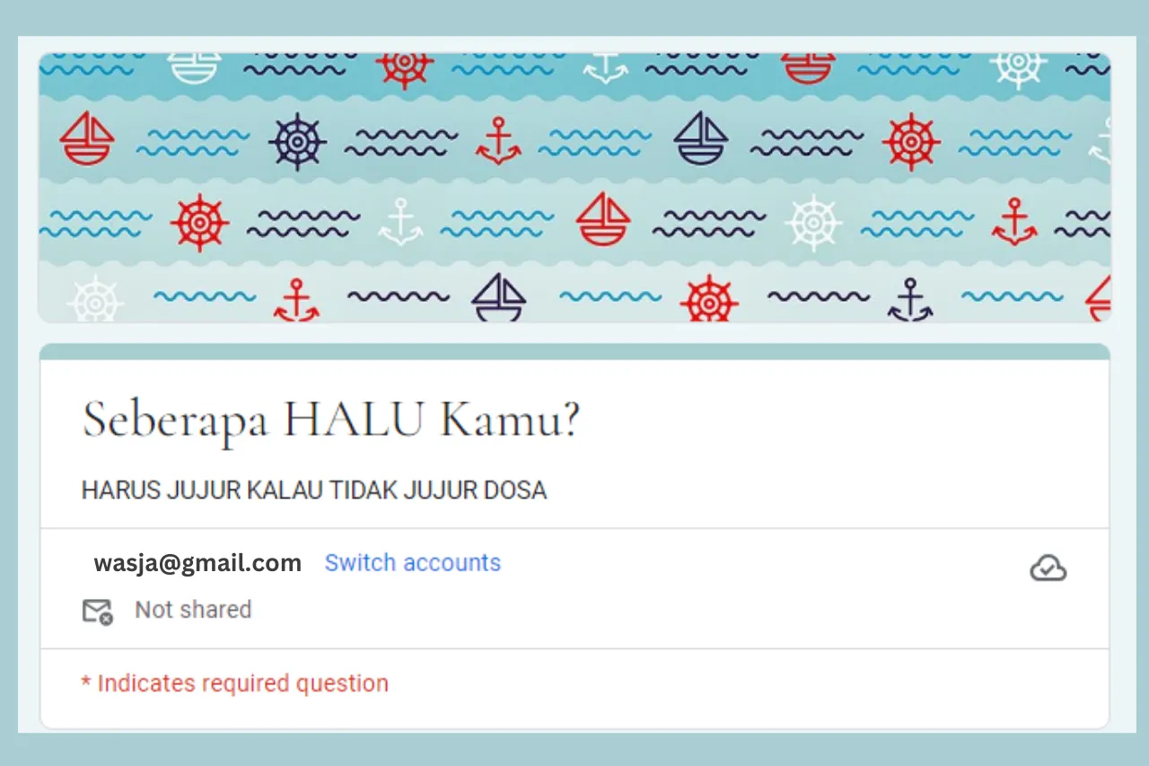 LINK Tes Halu Terbaru Via Google Form Docs 2024, Gratis dan Mudah, Ayo ...