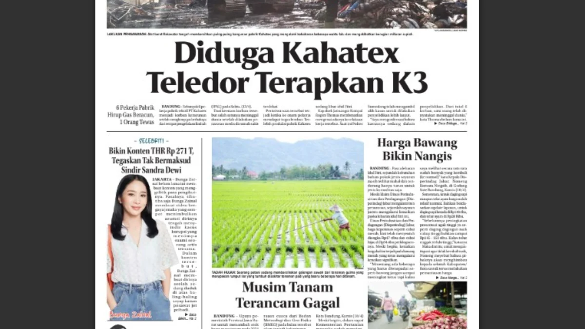 Epaper Jabar Ekspres 19 April 2024