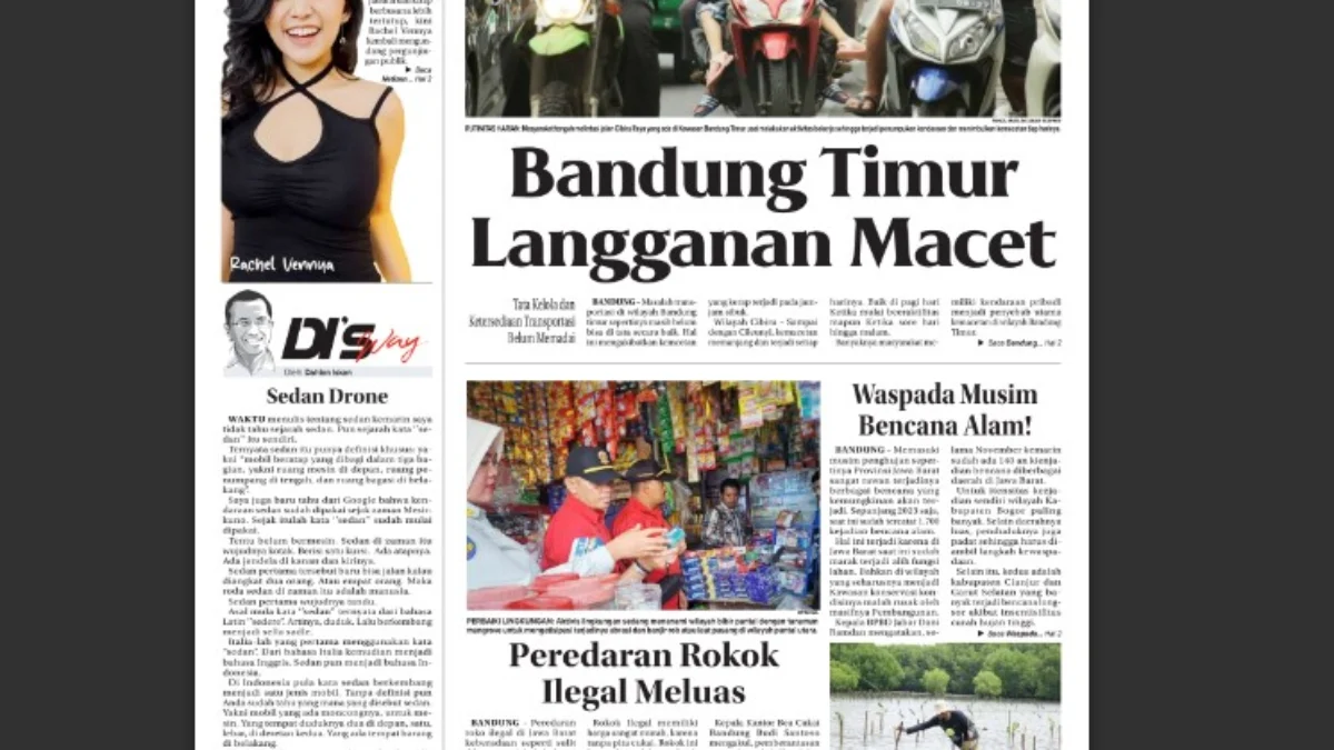 Epaper Jabar Ekspres 30 April 2024