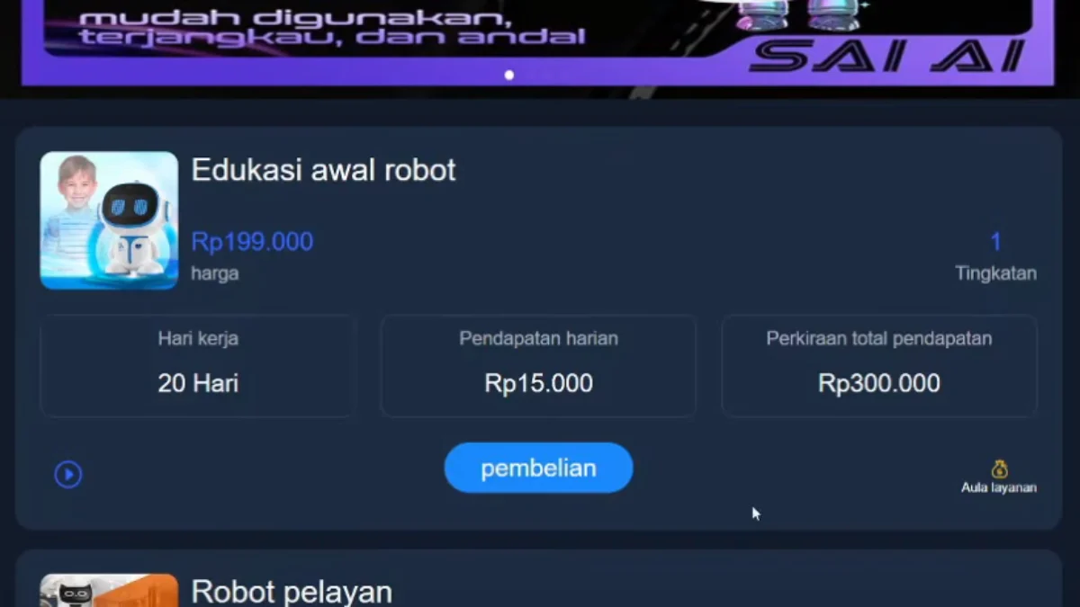 Aplikasi Penghasil Uang SAI AI Terbukti Membayar atau Penipuan? Cek Faktanya