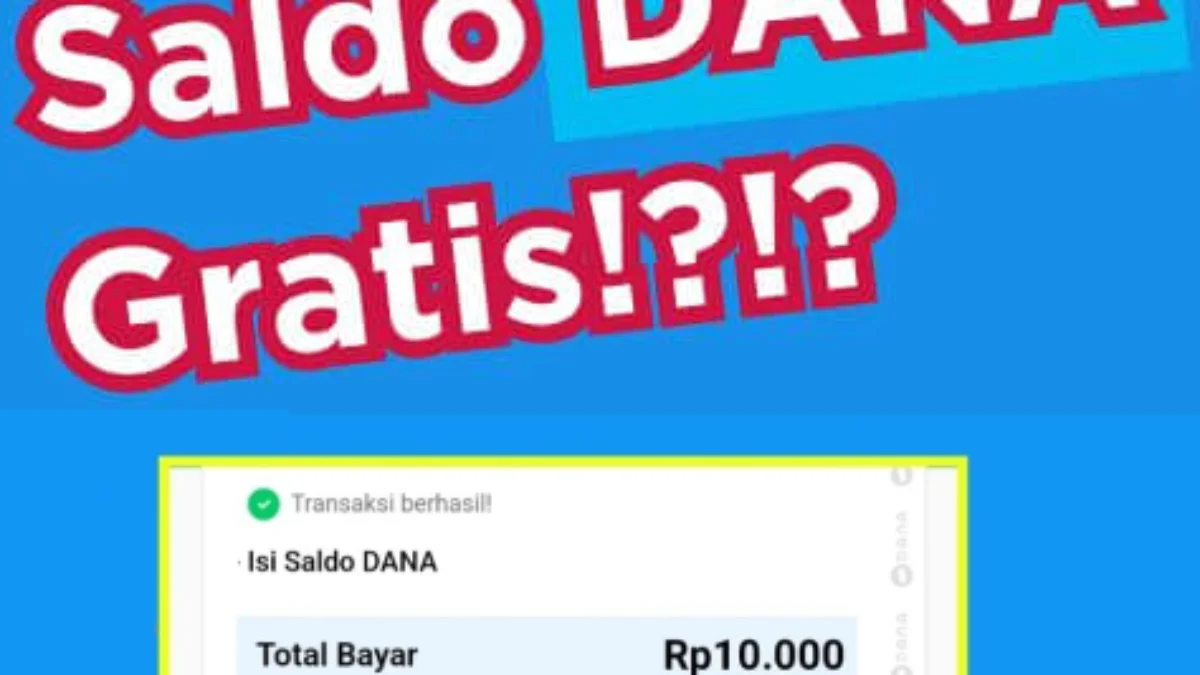 FITUR BARU! Cara Mendapatkan Saldo Dana Gratis Hingga Rp12.000 Tanpa Cari Teman