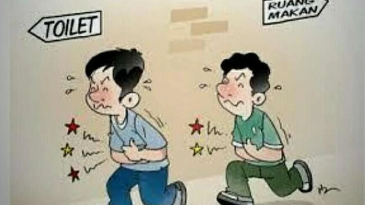 Ilustrasi keracunan makanan/Foto:Istimewa/