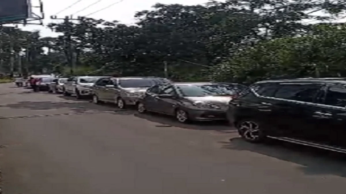kawasan puncak Bogor macet/Sandika Fadilah/Jabar Ekspres/