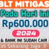 Pencairan BLT Mitigasi Risiko Pangan Sebesar Rp600.000 Siap Disalurkan