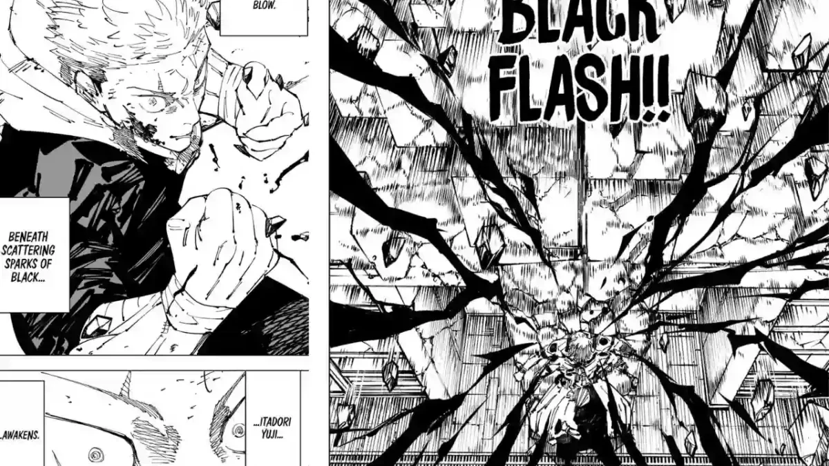 Spoiler Jujutsu Kaisen Chapter 256: Yuji Ngamuk Mengeluarkan Black Flash Raksasa dalam Melawan Sukuna!